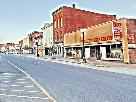 Main Street in Skowhegan, Maine
